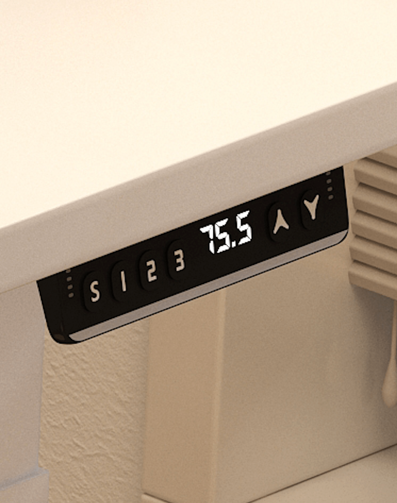 TS FURNITURE Smart Desk ERGOWAVE Dual Motor Height Adjustable Desk – 160/140×70cm White Edition in Australia